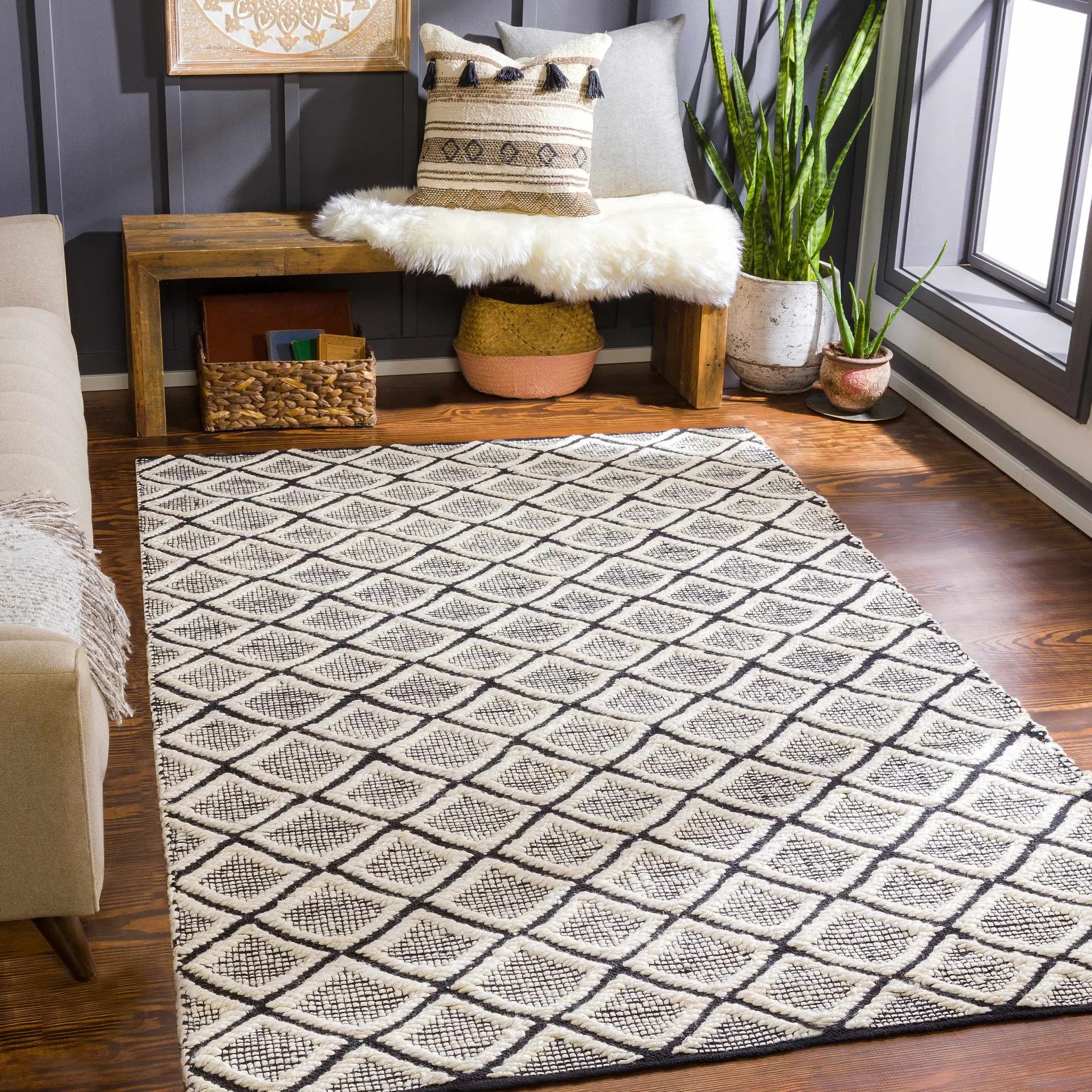 Canturay Jute Carpet - Clearance by Boutique Rugs