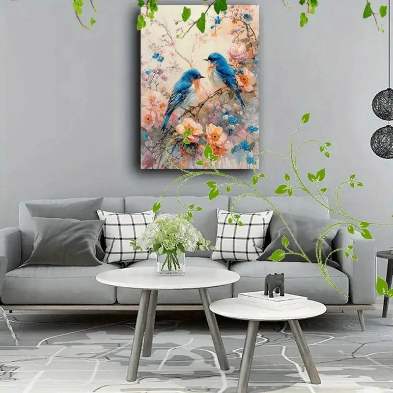 Canvas Painting - Floral Wooden by House Of Avana