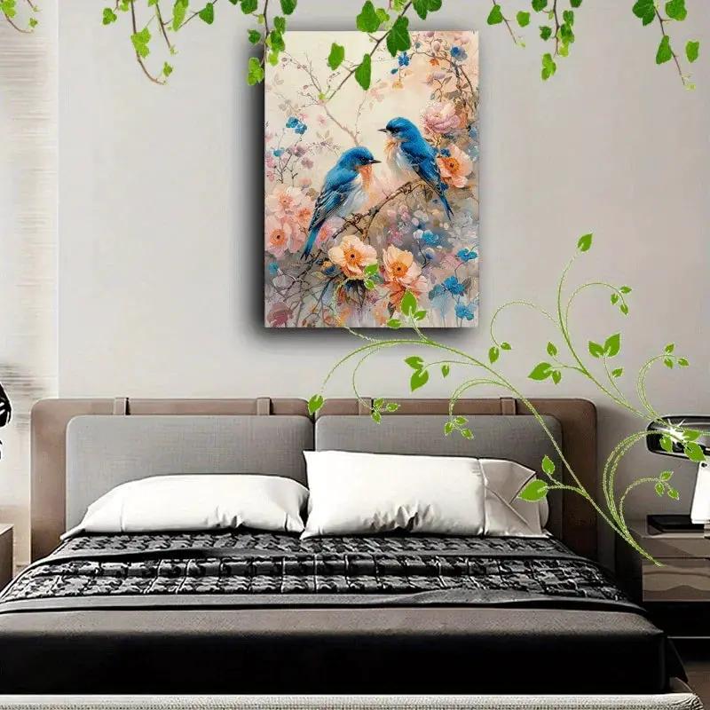 Canvas Painting - Floral Wooden by House Of Avana
