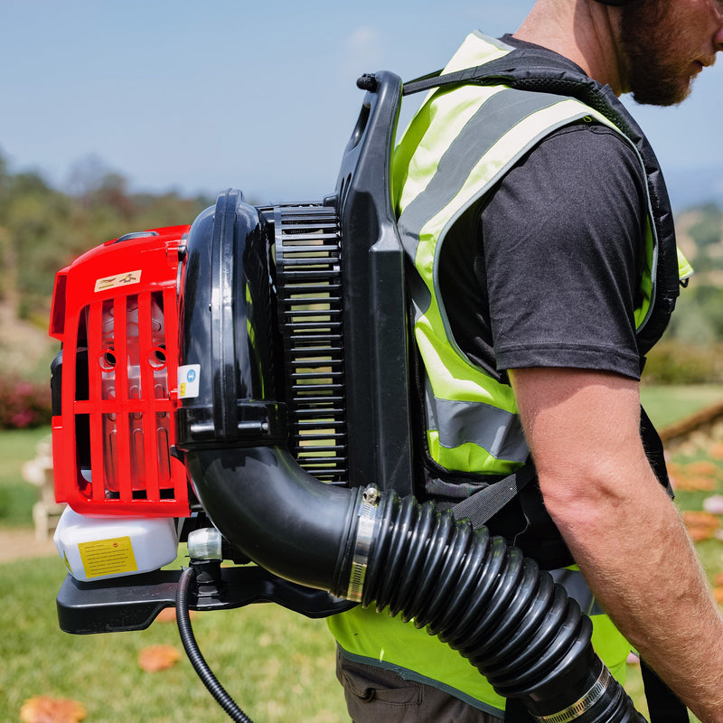 Cardinal 63.3cc Backpack Leaf Blower 675 CFM 196 MPH Gas Powered Professional Lawn Care Landscaping Yard Cleanup, photo 9 of 9