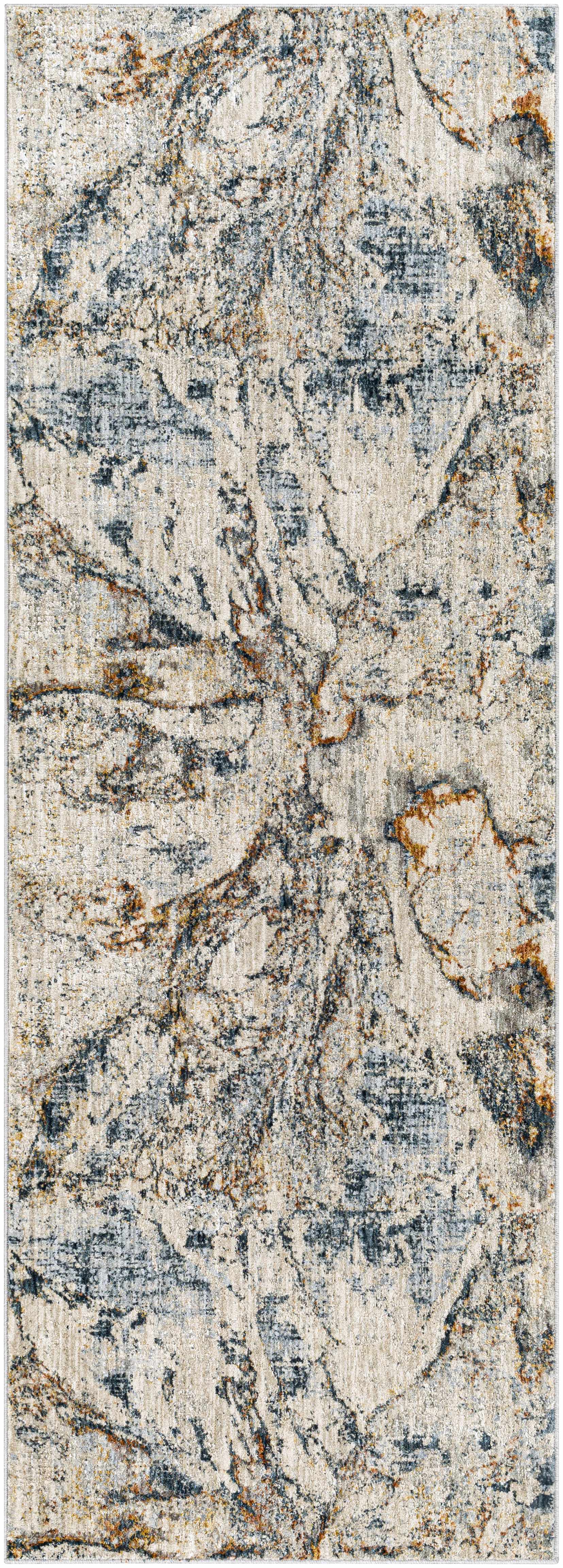 Cardup Beige Marble Rug by Boutique Rugs