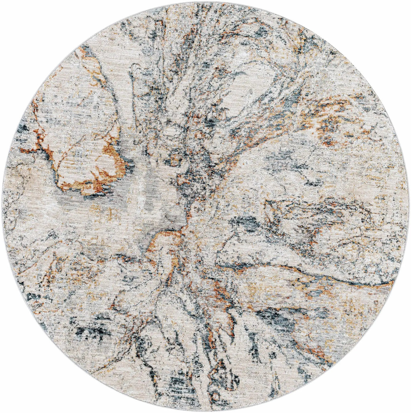 Cardup Beige Marble Rug by Boutique Rugs