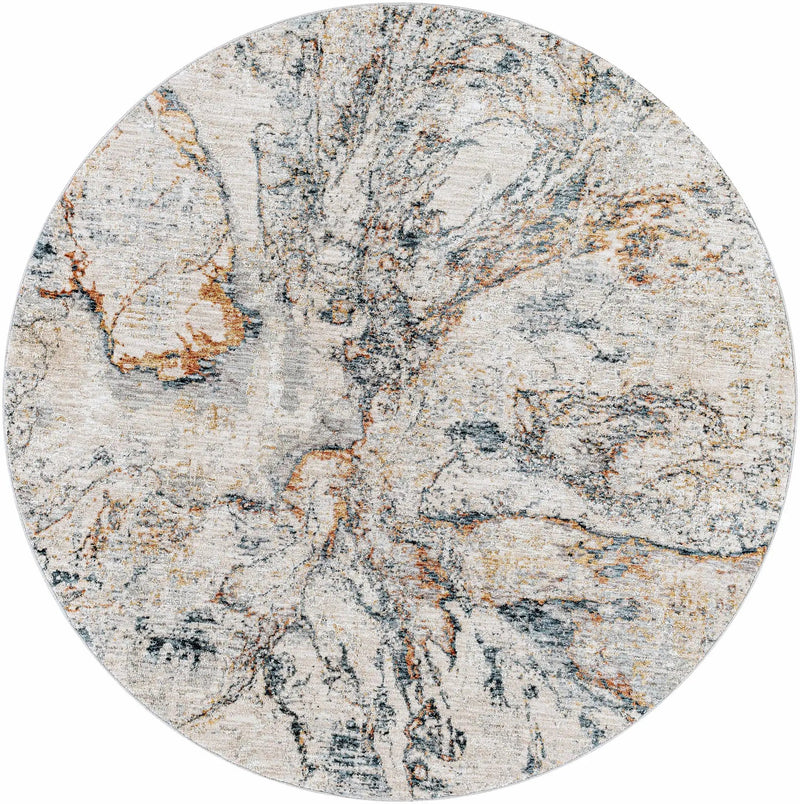 Cardup Beige Marble Rug by Boutique Rugs