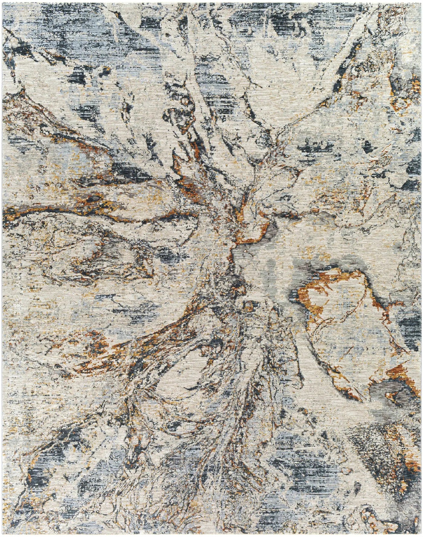 Cardup Beige Marble Rug by Boutique Rugs