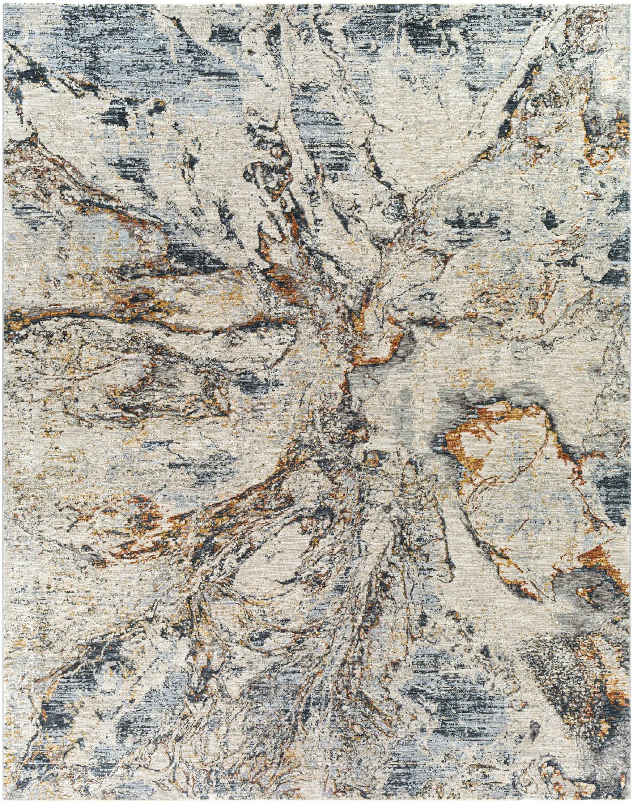 Cardup Beige Marble Rug by Boutique Rugs
