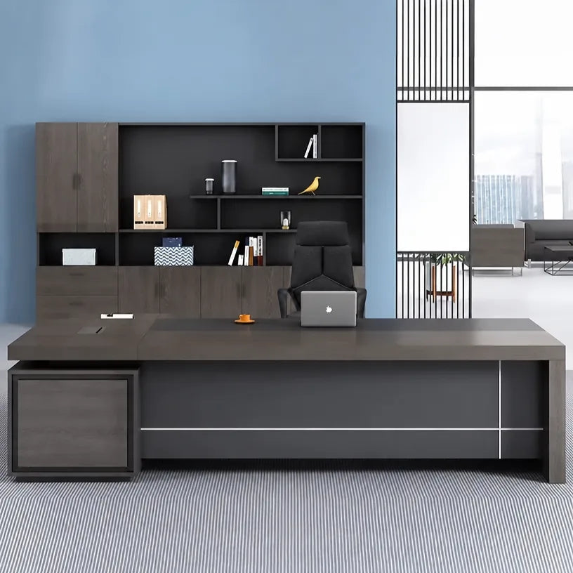 Carlaw · Modern L-Shaped Executive Desk, photo 4 of 11