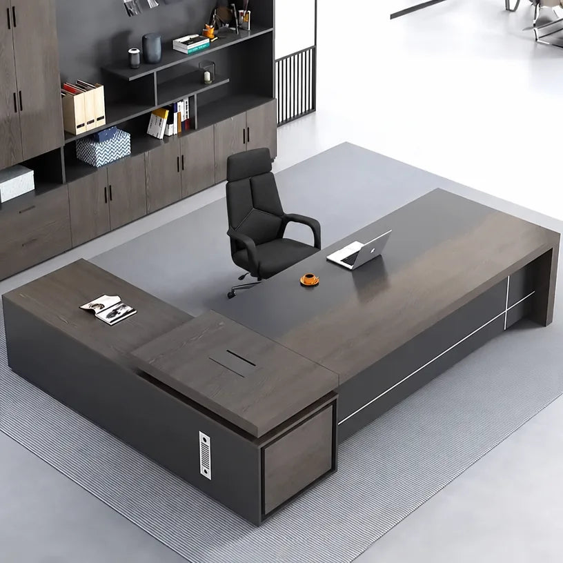 Carlaw · Modern L-Shaped Executive Desk, photo 5 of 11