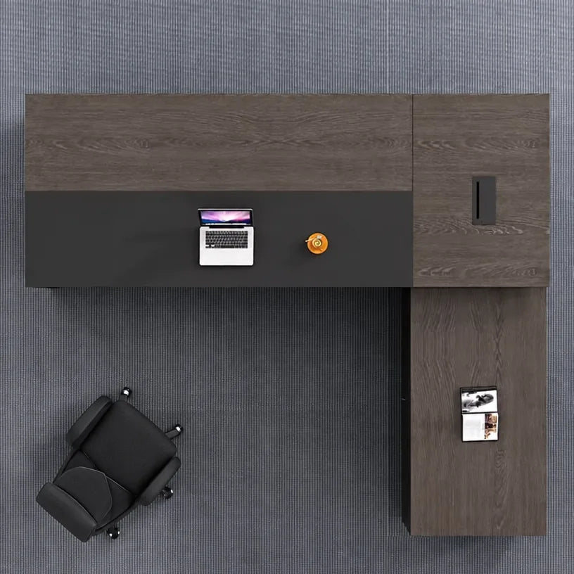 Carlaw · Modern L-Shaped Executive Desk, photo 6 of 11