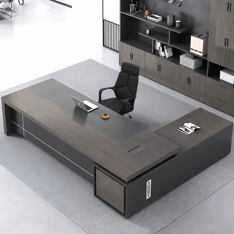Carlaw · Modern L-Shaped Executive Desk, photo 7 of 11