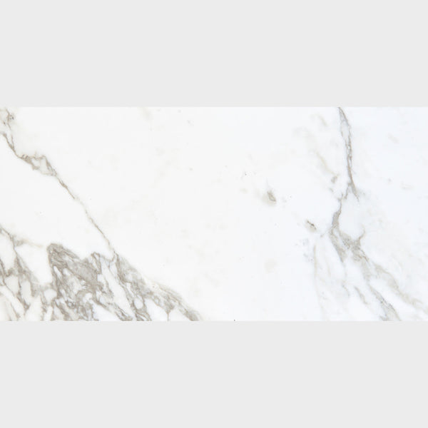 Carrara Arabescato Matte Porcelain Tiles 24x48