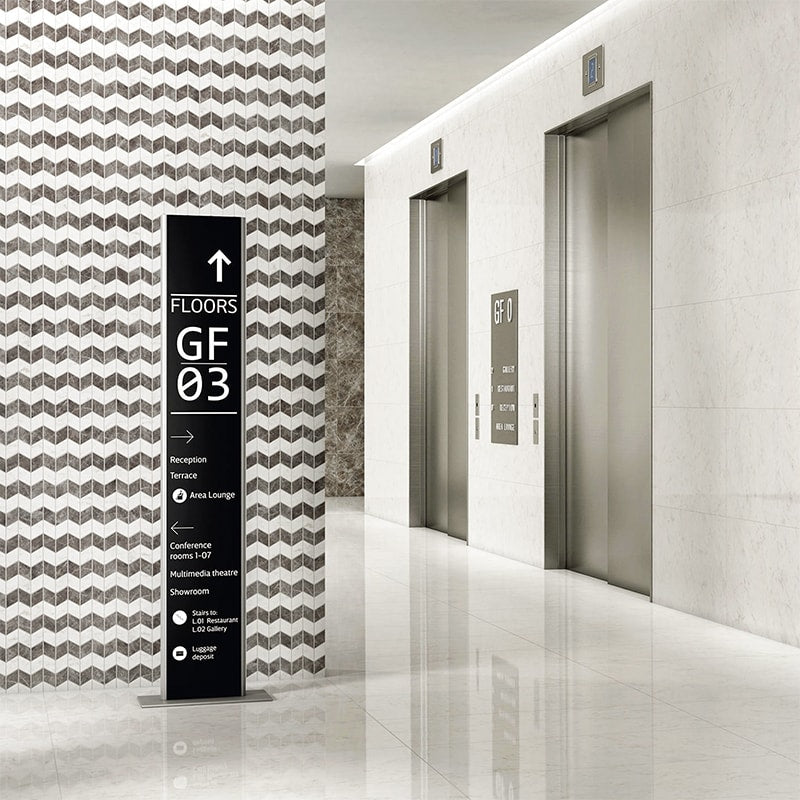 Carrara Blanco Polished Zig-Zag Marble Look Porcelain Mosaics 12x13 Porcelain Polished 12x18 Mosaics — 2