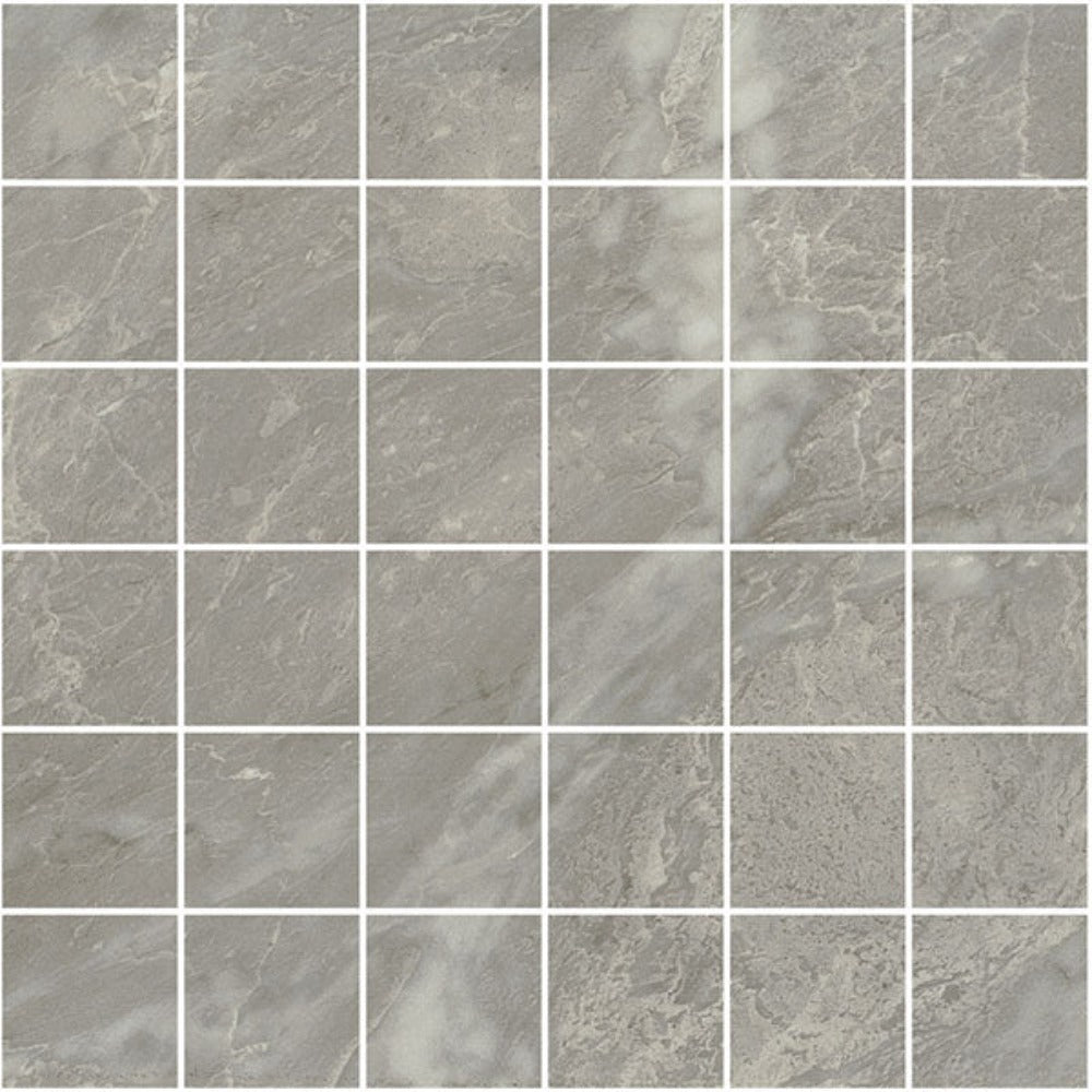 Carrara Select Blu Honed 2x2 Marble Look Porcelain Mosaics 12x12 mosaic sheet