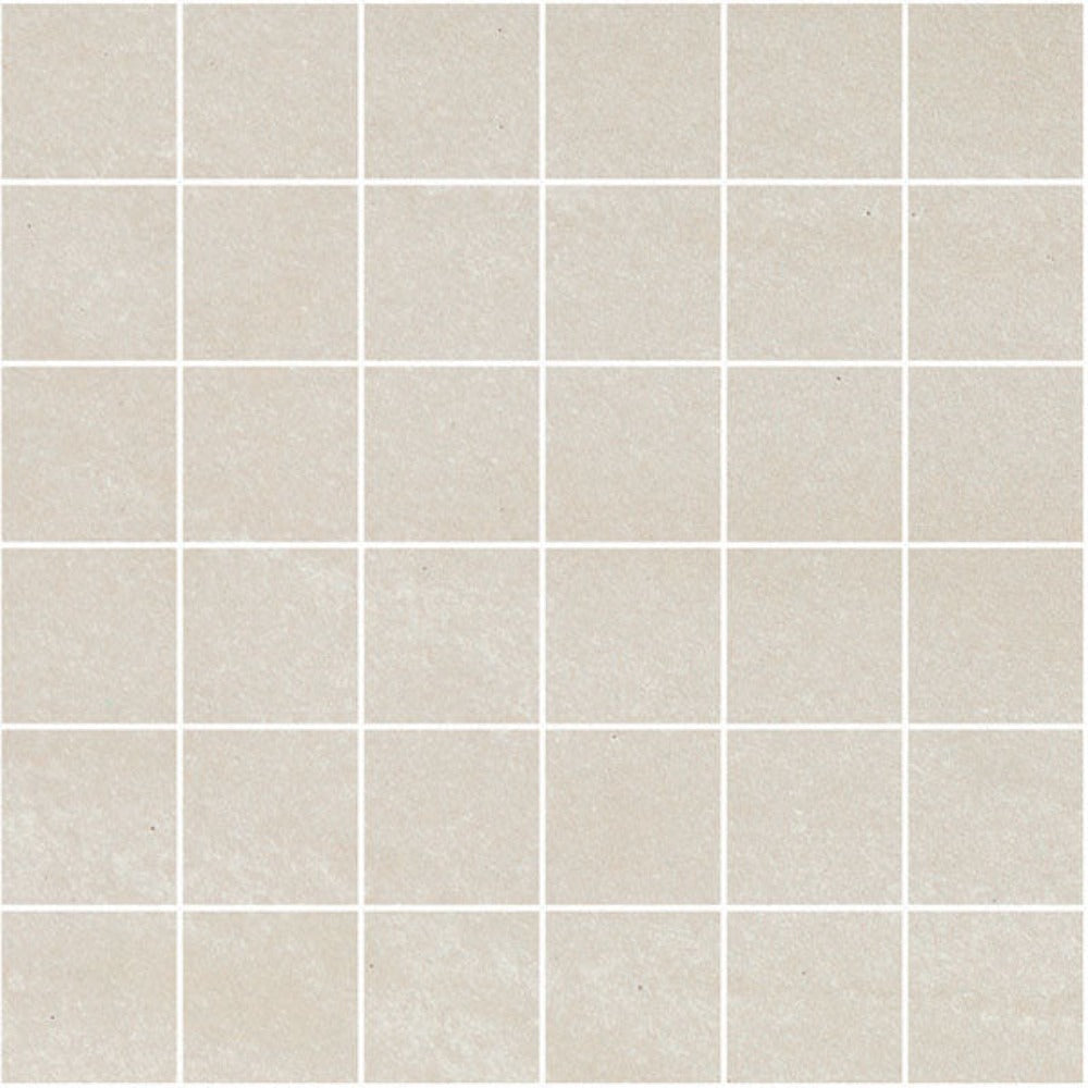 Carrara Select Gioia Honed 2x2 Marble Look Porcelain Mosaics 12x12 mosaic sheet