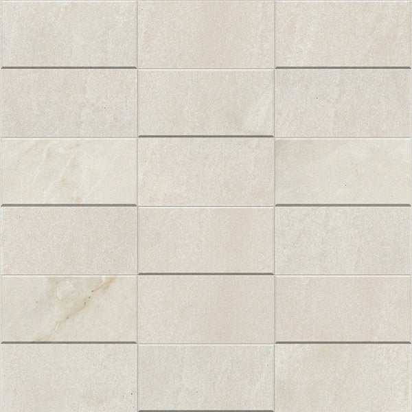 Carrara Select Gioia Honed Demetra Marble Look Porcelain Mosaics 12x12