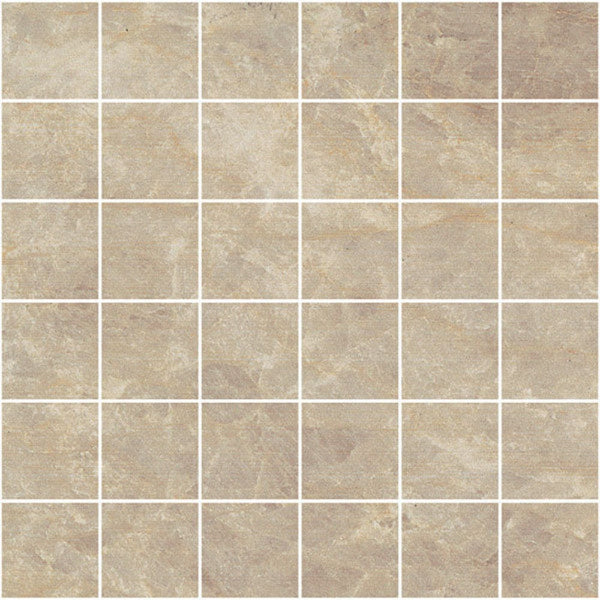 Carrara Select Paonazzo Honed 2x2 Marble Look Porcelain Mosaics 12x12