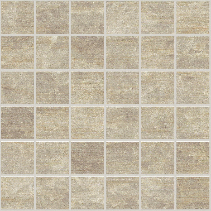 Carrara Select Paonazzo Polished 2x2 Marble Look Porcelain Mosaics 12x12 mosaic sheet
