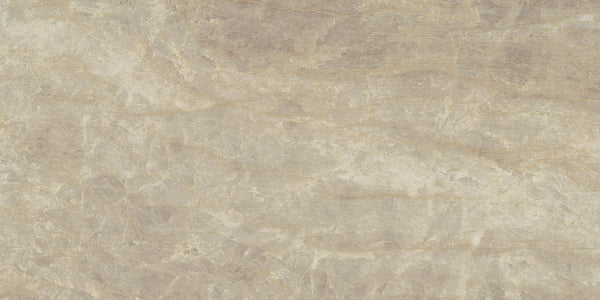 Carrara Select Paonazzo Polished Marble Look Bullnose Porcelain Trim 4x24