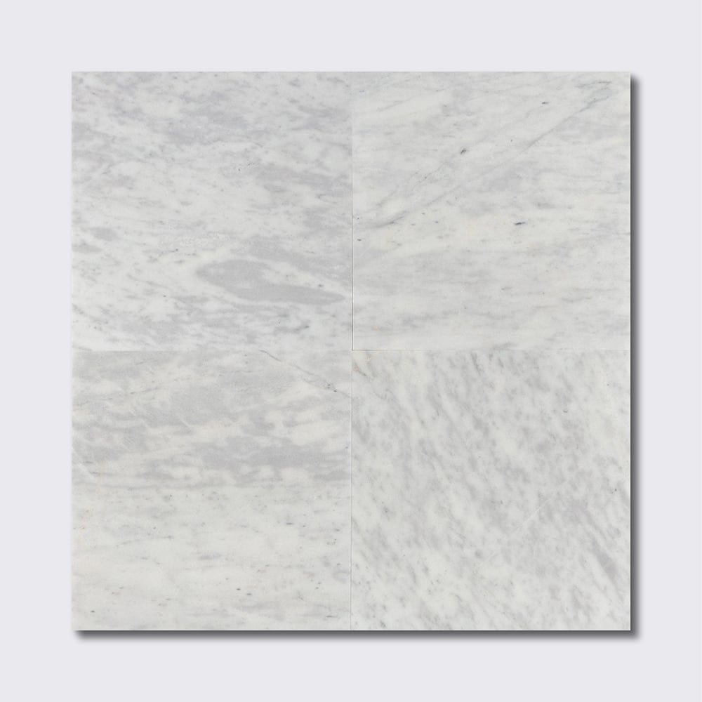 Carrara T Classic Polished Marble Tiles 24x24 Marble Polished 24x24 Tiles