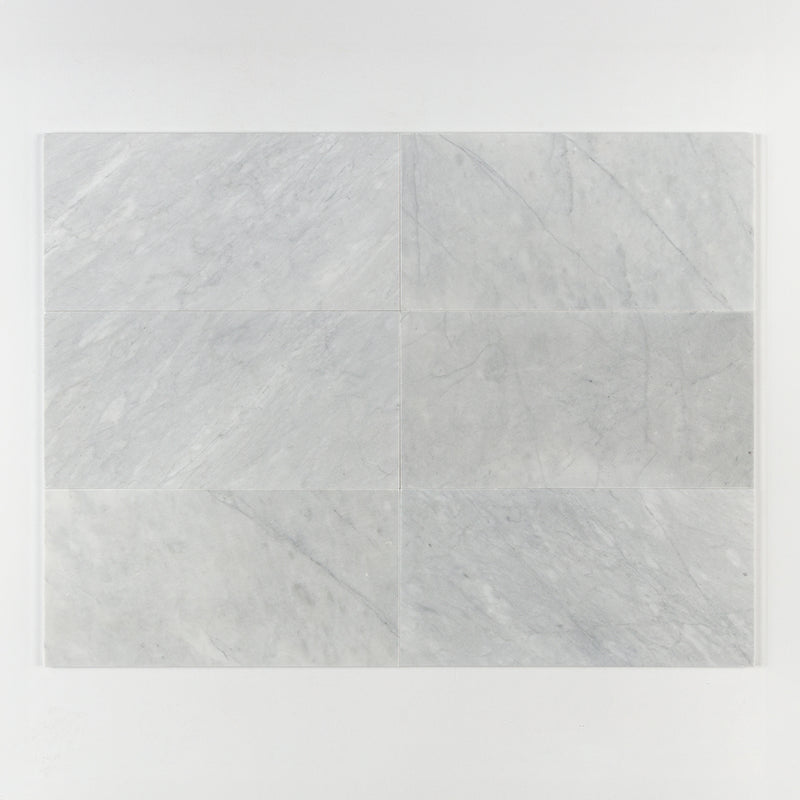 Carrara T Honed Marble Tiles 12x24 Marble Honed 12x24 Tiles — 1