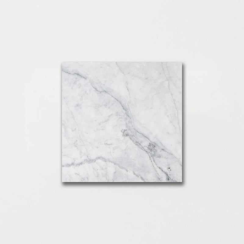 Carrara T Honed Marble Tiles 5 1/2x5 1/2 Marble Honed 6x6 Tiles