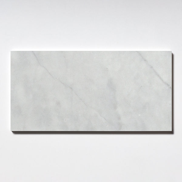 Carrara T Honed Marble Tiles 6x12
