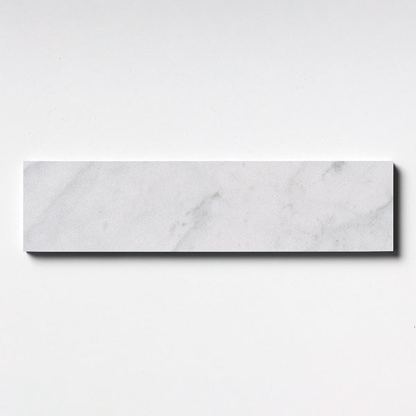 Carrara T Honed Subway Marble Tiles 3x12