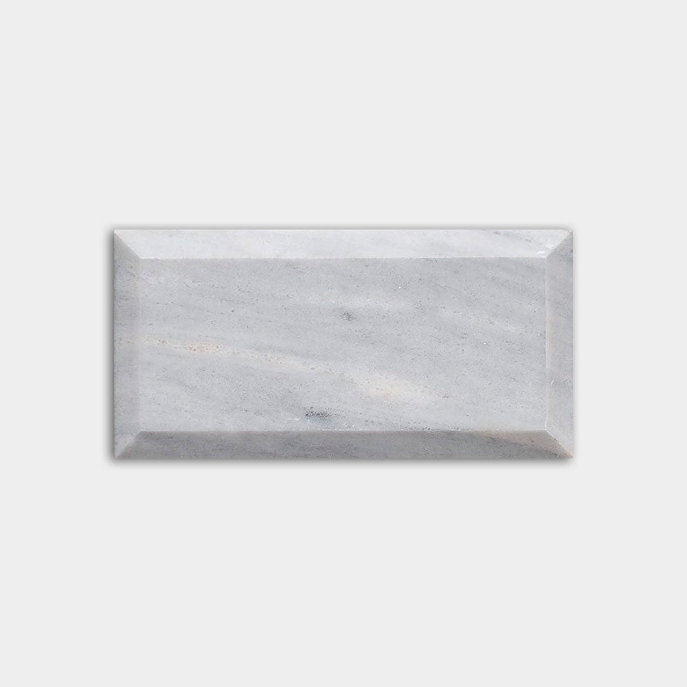 Carrara T Honed Subway Marble Tiles 2 3/4x5 1/2 Marble Honed 6x6 Tiles