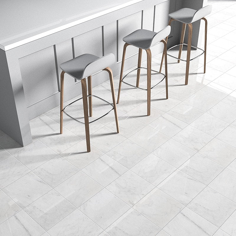 Calacata T Polished Marble Tiles 12x12 Marble Polished 12x12 Tiles — 5