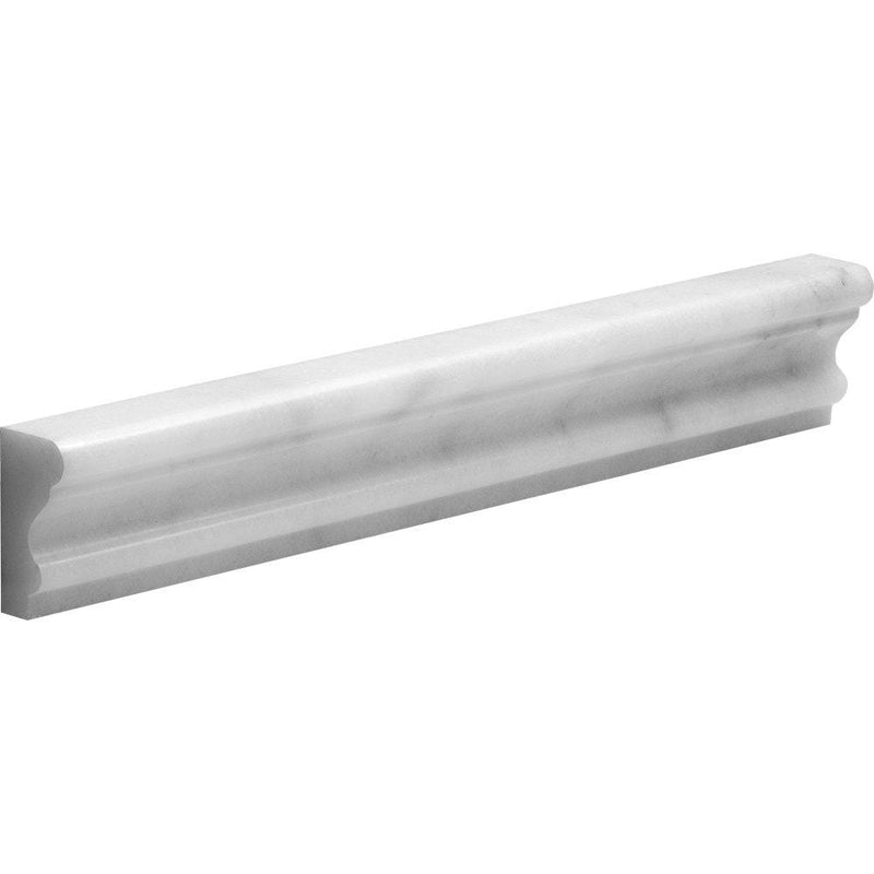 Carrara T Polished Andorra Marble Moldings 2x12 Marble Polished 2x12 Moldings
