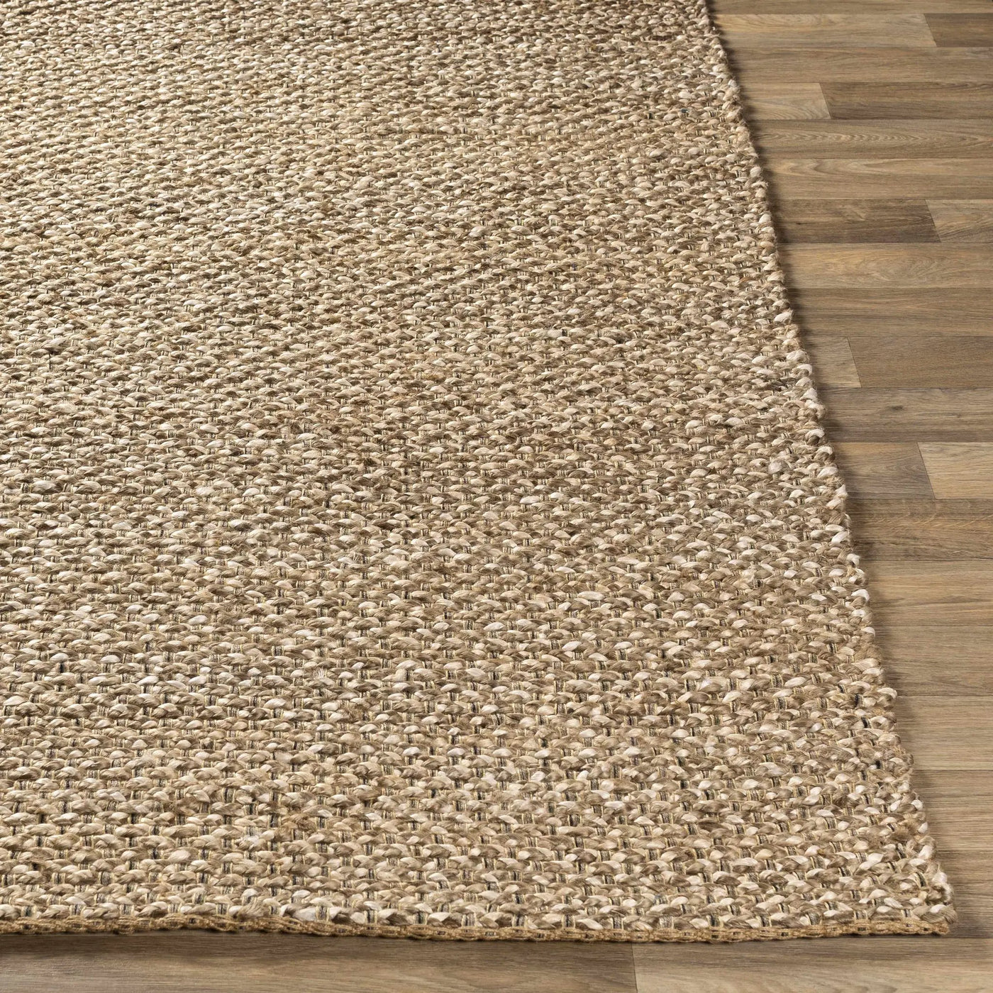Caspar Hand Woven Natural Jute Rug by Boutique Rugs