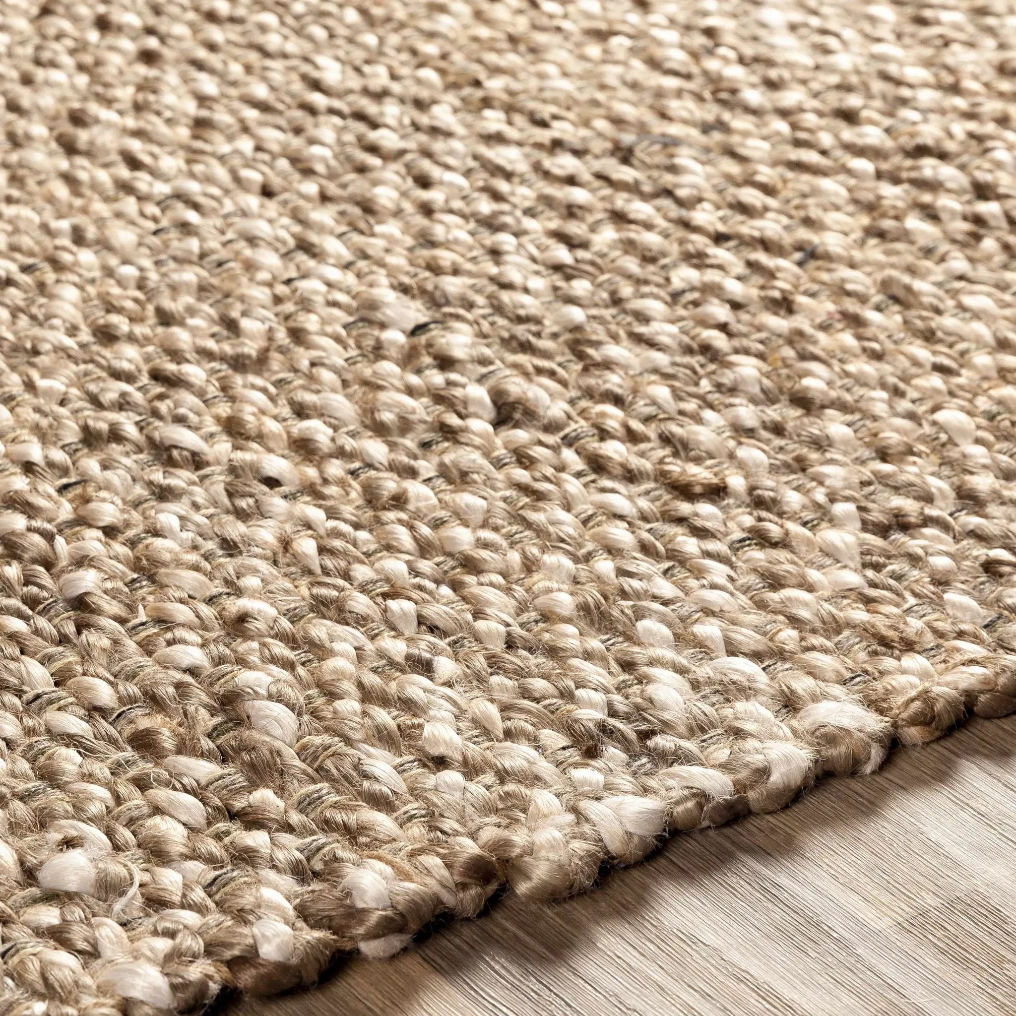 Caspar Hand Woven Natural Jute Rug by Boutique Rugs
