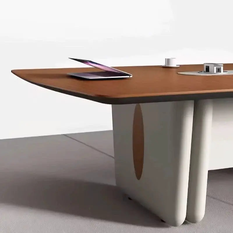 Caster · Modern L-Shaped Executive Desk by Arc Grove