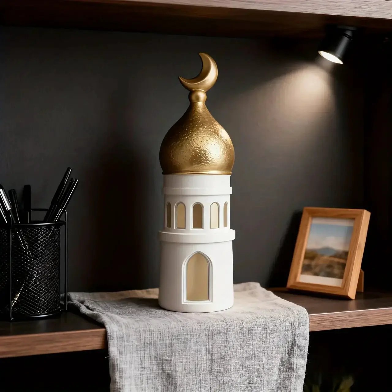 Castle Statue - Decorative 11.8-Inch by House Of Avana