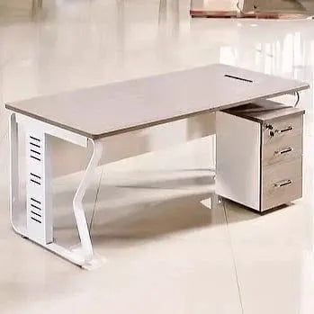Eszti · Executive Desk w/ Mobile Storage by Arc Grove