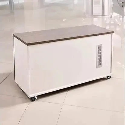Eszti · Executive Desk w/ Mobile Storage by Arc Grove