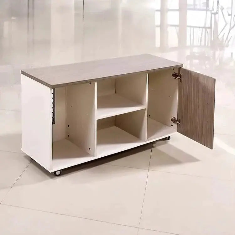 Eszti · Executive Desk w/ Mobile Storage by Arc Grove