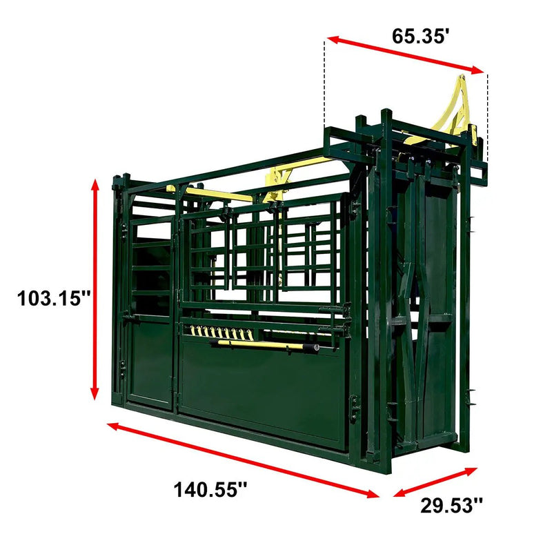 Cattle Work Chute Manual Headgate by Chery Industrial