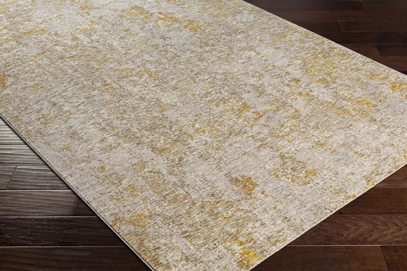 Cayhagan Mustard Luxe Rug by Boutique Rugs