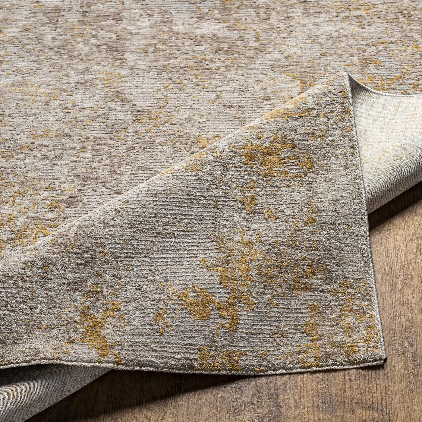 Cayhagan Mustard Luxe Rug by Boutique Rugs