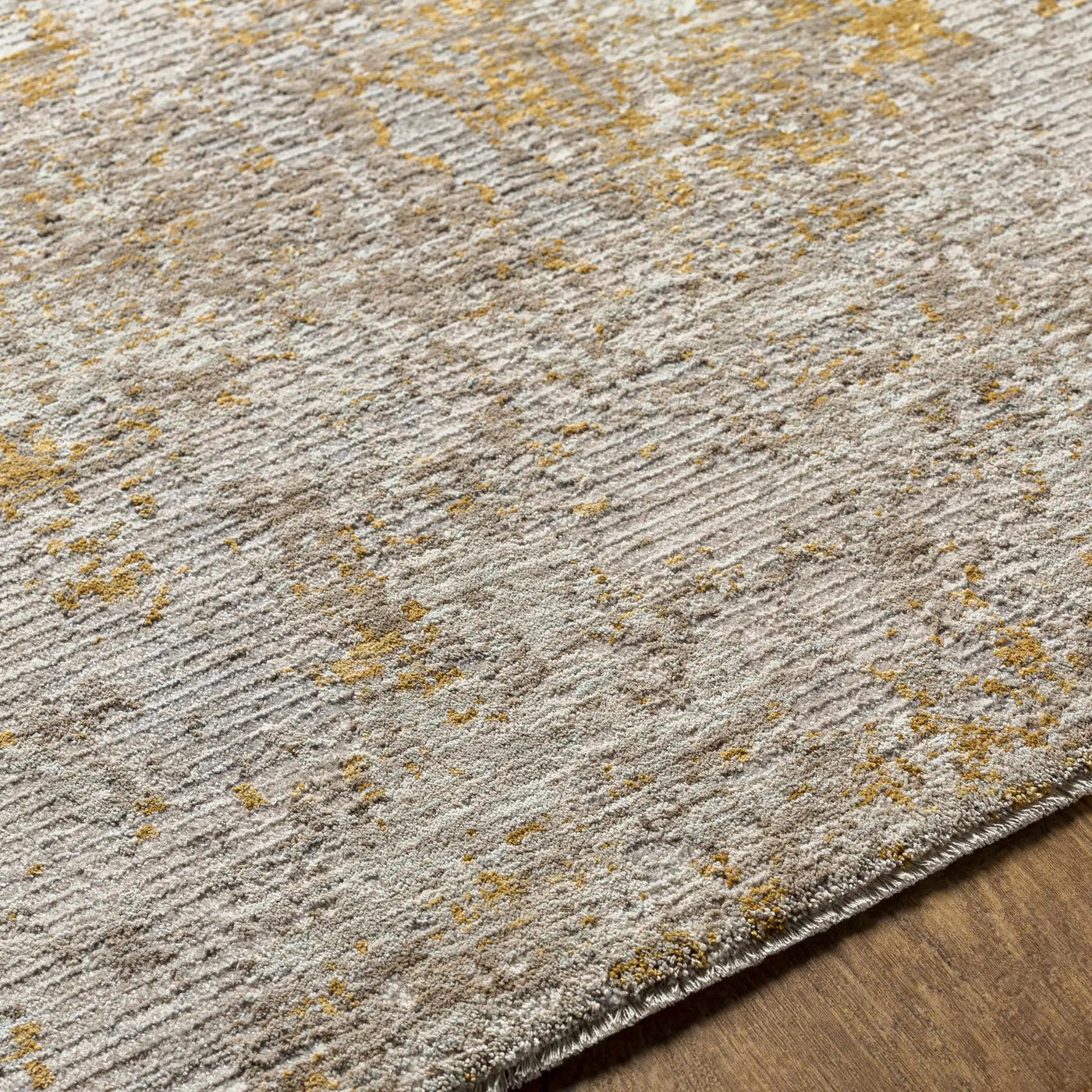 Cayhagan Mustard Luxe Rug by Boutique Rugs