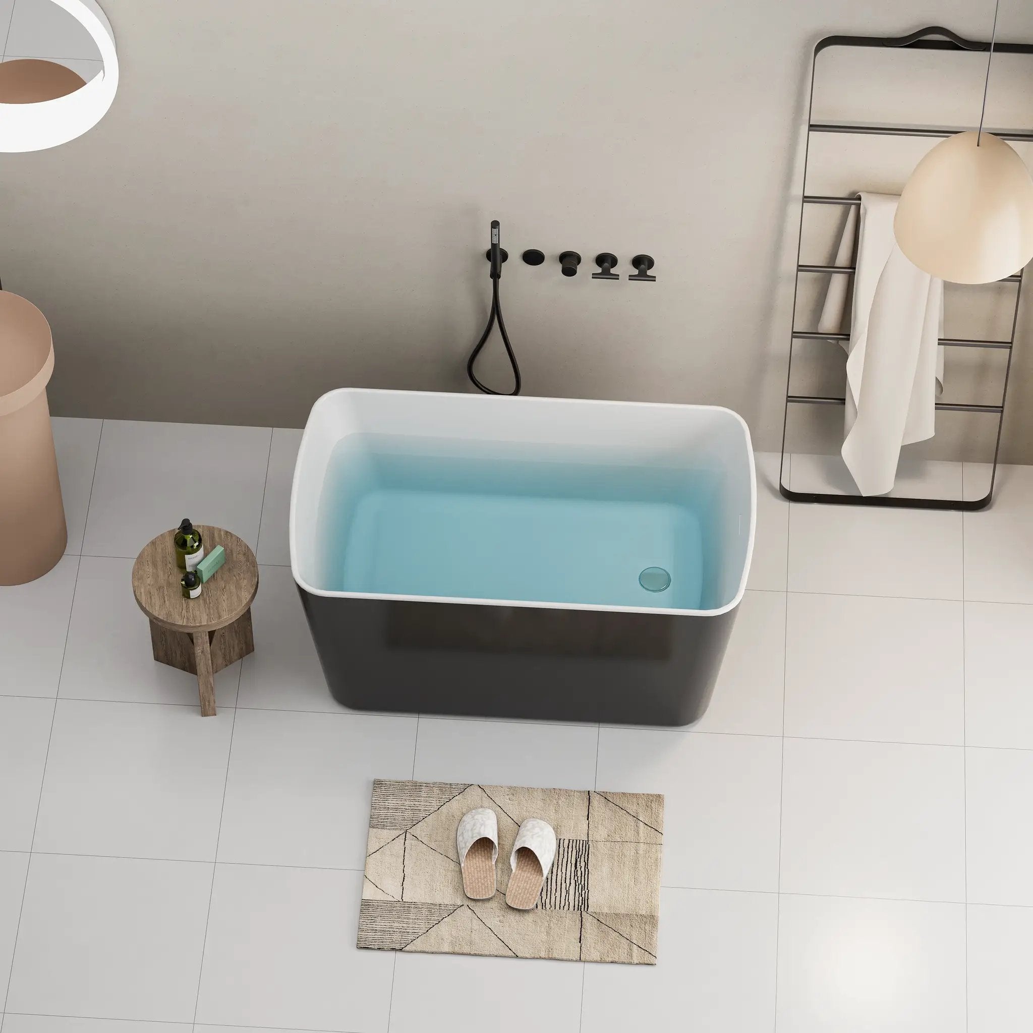 49'' Acrylic Freestanding Soaking Bathtub by HouseOfZazla