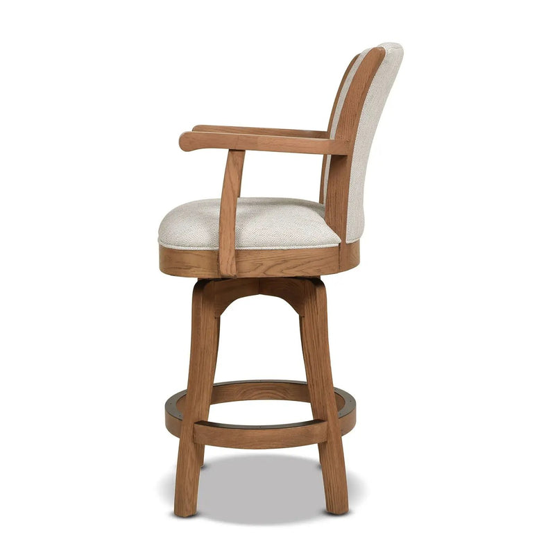 Williams - Swivel Counter Height Bar Stool by HouseOfZazla