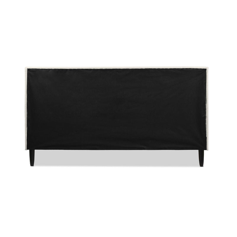 Aspen - Vertical Tufted Modern Headboard Platform Bed Set by HouseOfZazla