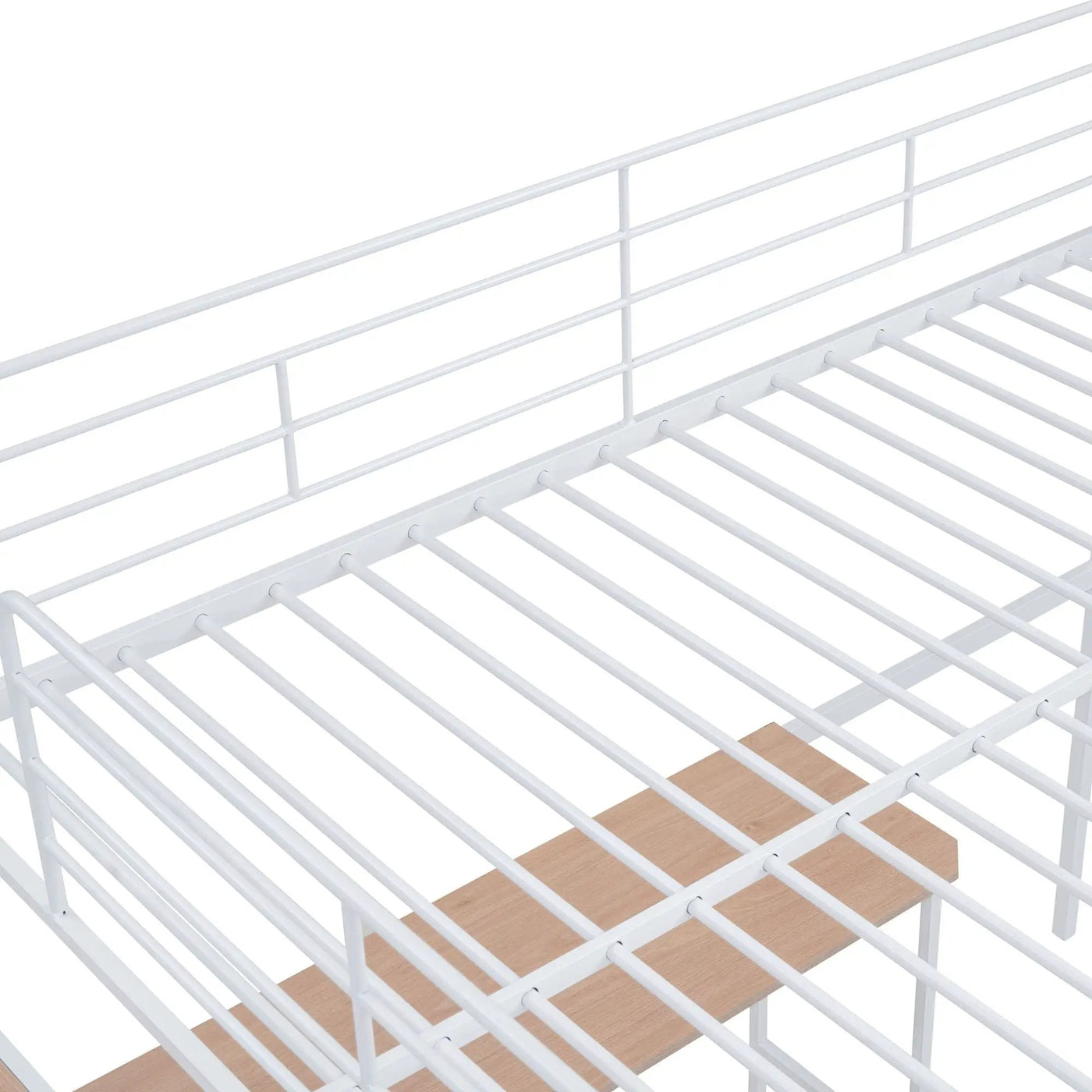 Loft Bed With Desk And Lateral Storage Ladder by HouseOfZazla