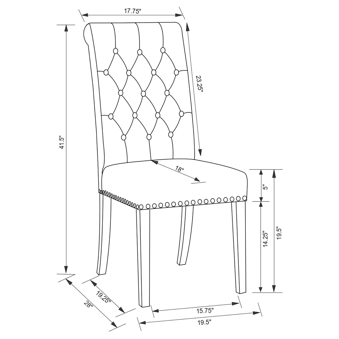 Rectangular Dining Table Set With Chairs by HouseOfZazla