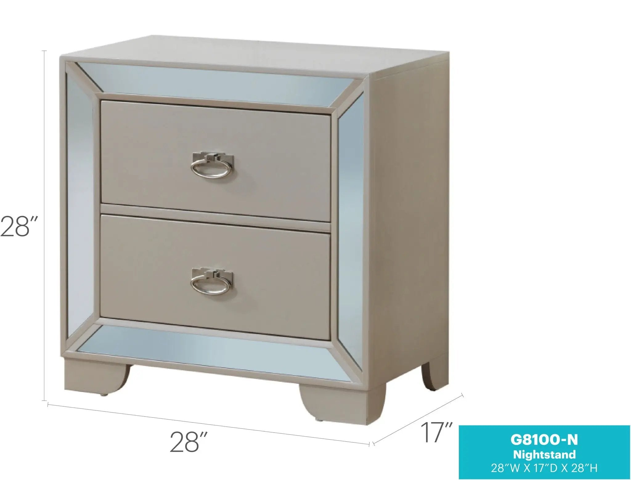 Contemporary Nightstand With Versatility by Unique Piece Furniture