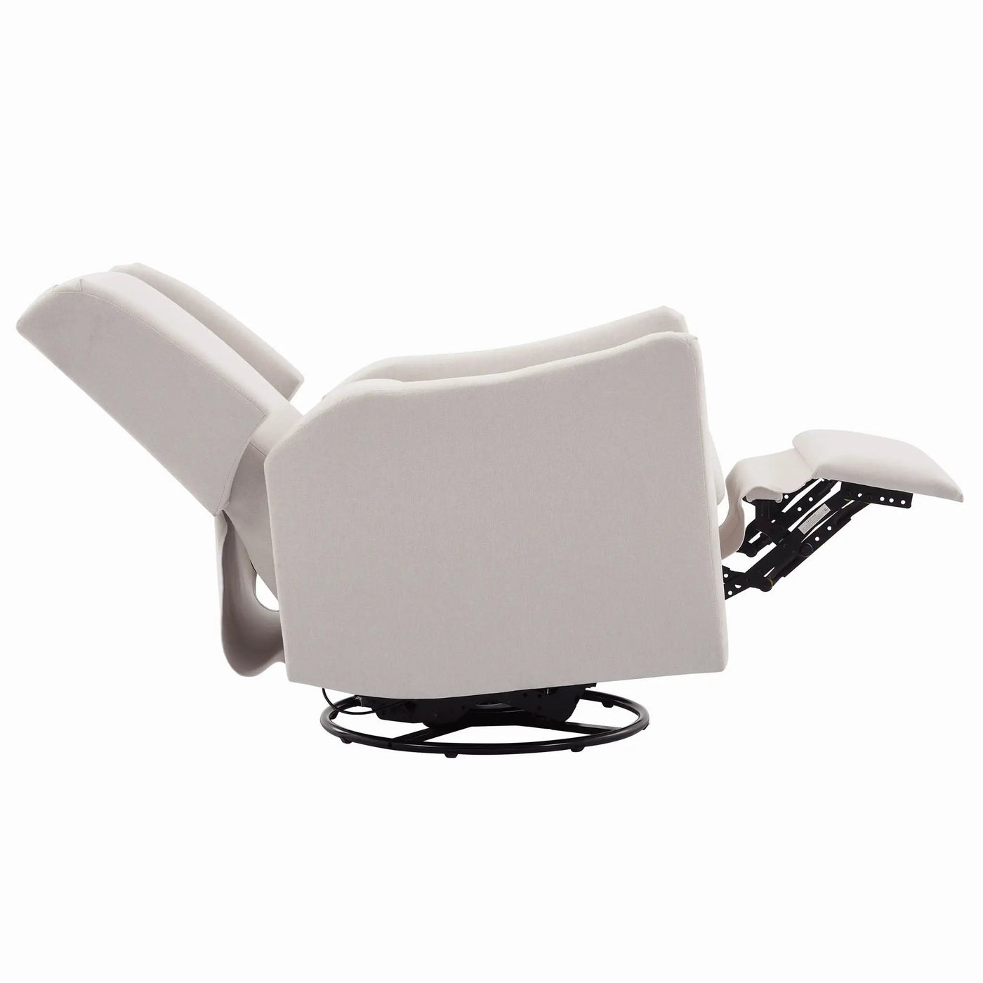 Wide Wingback Swivel Glider Rocker Recliner Chair by HouseOfZazla