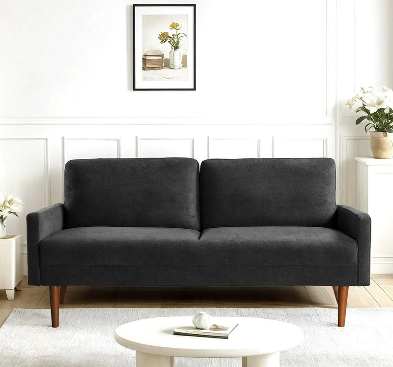 Sofa, European Style With Sleek Design, Modern & Vintage Flair, Upholstered 3 Seater Couch by HouseOfZazla