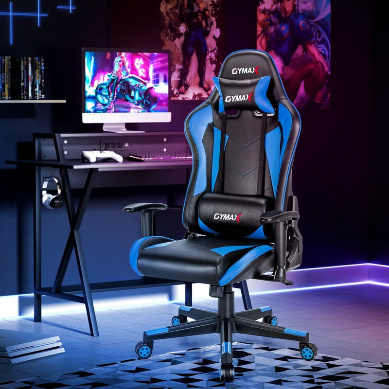 Gaming Chair Adjustable Swivel Racing Style Computer Office Chair by DirectDeals
