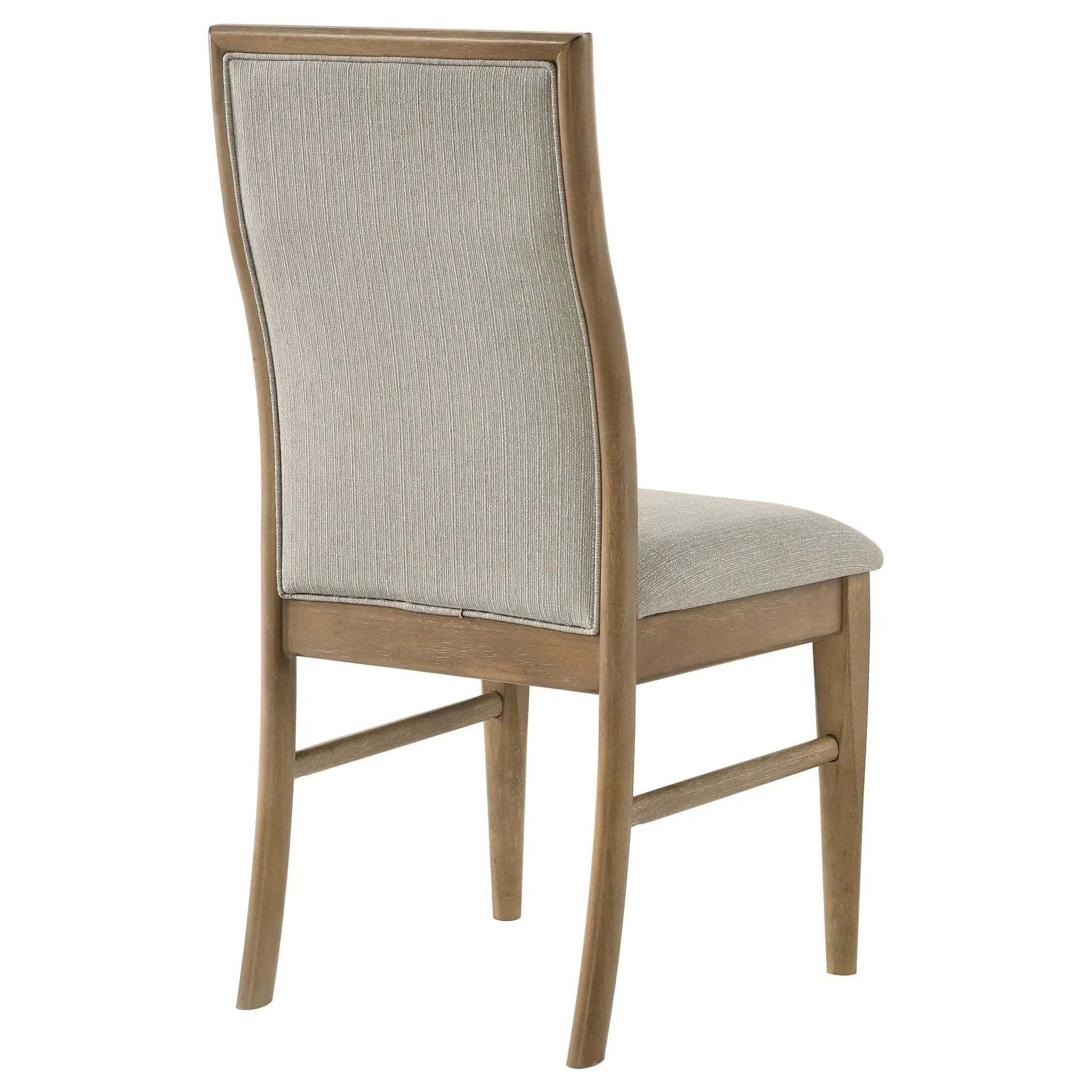 Dreydon - Upholstered Dining Side Chair (Set of 2) - Light Brown by HouseOfZazla